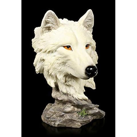 Buste Loup Blanc - Figuren Shop Cover