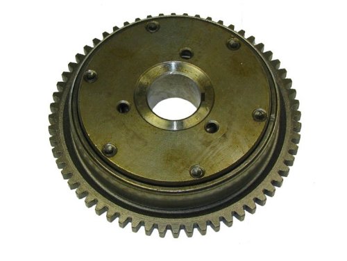 GY6 150CC Starter Clutch Assembly 60 Tooth Gear Compatible With Roketa Lance Tank Jonway Znen