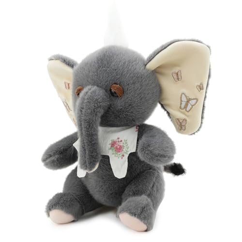 Image of Grey Elephant Soft Toy for Kids with Cute Hug-Friendly Plush for Babies, Toddlers & Children Safe, Lightweight & Easy to Clean (40CM)