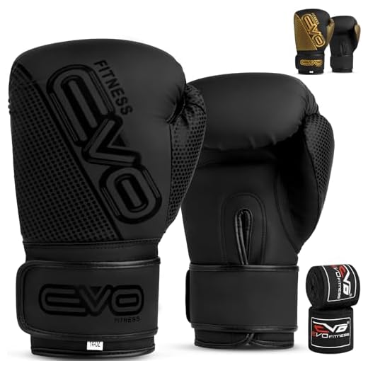 EVO Boxhandschuhe (Black EVO Matt, 400 g)