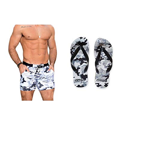 Kit Chinelo + sunga ou bermuda Grigo Collection (Ler descrição)