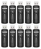 GoRAM Slider 32GB USB 3.0 Retractable Flash Drive 140MB/s Read Speeds Bulk Packaging (32GB - Pack of 10)