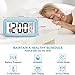 KAIJIELY Upgraded Digital Alarm Clock, 4.3