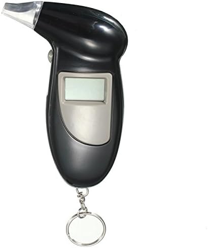 Generic LCD Digital Breath Alcohol Tester Analyzer Breathalyzer Key Chain Auto Power Off Drive Safety