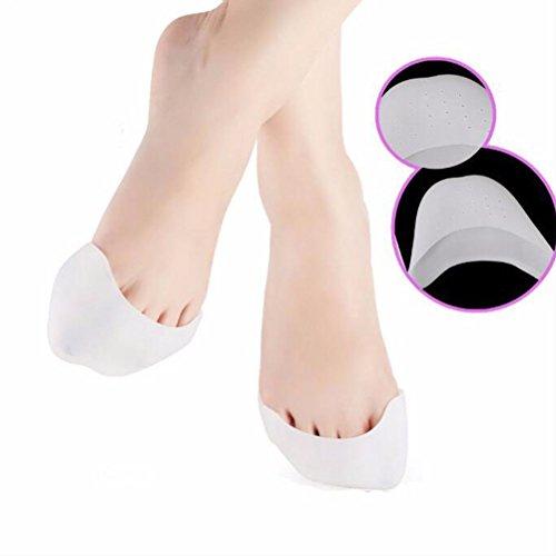 SUPVOX 1 Pares de Biqueira de Gel de Silicone para Balé, Ponteiro de Dança, Sapatos de Dedo, Proteto