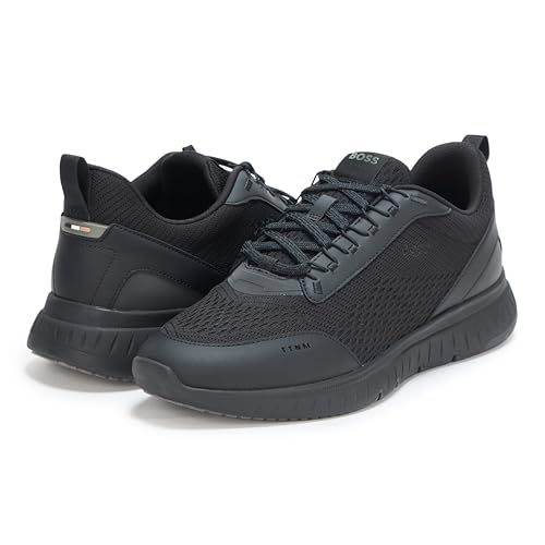BOSS Men's Modern Knit Structure Running Sneaker3