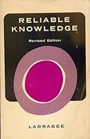 Reliable knowledge: Scientific methods in the social studies B000NSIBDW Book Cover