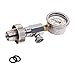 Lizusidtsy Scuba Diving Air Tank Pressure Testing Checker Din 232/300 Bar with 400Bar/6000Psi Gauge