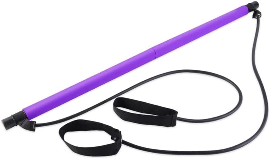 Exercise Stick Fitness Home Yoga Gym Body Workout Abdominal Resistance Band Puller