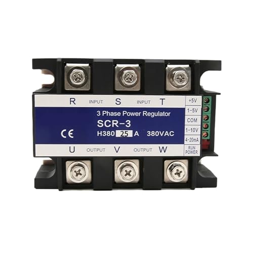 Régulateur de tension triphasé 100A à thyristor pour contrôle de puissance stable