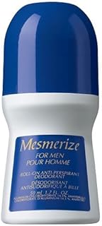 Set of 4 Avon Mesmerize For Men Roll-On Anti-Perspirant Rolls