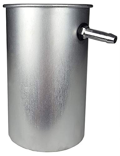 4-15002-10 Pack of 10 Aluminum Overflow Can with Pour Spout
