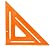 Swanson Tool T0701 12-Inch Speedlite Square Layout Tool (Structural Foam Plastic Orange)