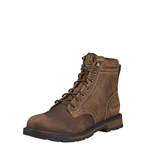 ARIAT Groundbreaker 6' Work Boot - Men’s Safety Toe Lace-up Work Boot