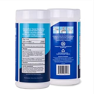 Clorox Pro Alcohol Free Hand Sanitizer Wipes with BZK - Gentle Hand Sanitizing Wipes for Hands in Bulk Canister - Disinfecting Sanitizer Solution for School Supplies & Office Use, 100 Count