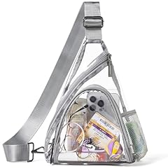 Clear Purse-Light Grey