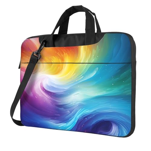 Maletín para laptop unisex diseño colorido 13 pulgadas miniatura 1