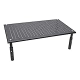 Tripp Lite Computer Monitor Stand, Adjustable Height, 18 x 11 in, Metal, Black (MR1812M)