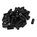 Uxcell a15062200ux0536 Nylon Hex PCB Spacer Standoff Pillar Female Screw Nut, 50 Piece, M3 x 15 mm, Black