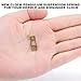 Otoolling 2 Pcs Clock Pendulum Suspension Spring for Grandfather Clock Grandfather Clocks Pendulum Suspension Spring Movements