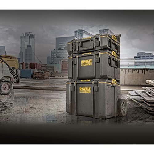 DEWALT TOUGHSYSTEM Box IP65 mit Metallverschlüssen und Tracker Ready, DWST83294-1 – Ansicht 2
