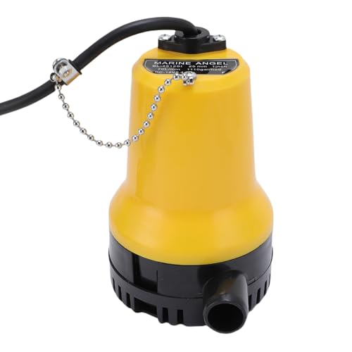YWBL-WH Bomba de Sentina de Corriente Continua 12V 1110gph Clean/sucia Bomba Sumergible Eléctrica 45 W Bombas de Transferencia de Agua de Cobre de Cobre