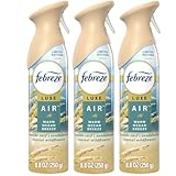 FebreezAir Freshener Spray, Odor-Fighting Room Spray, Warm Ocean Breeze Scent, 8.8oz, 3 Count