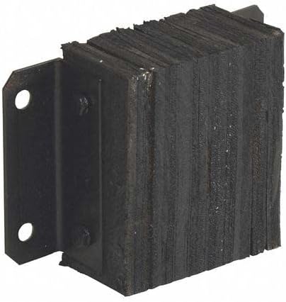 Laminated Dock Bumper, 4.5 x 9 x 10 