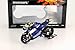 Minichamps - Modellino Moto Yamaha YZR-M1 (Valentino Rossi 2005) in Scala 1:12, Colore: Blu