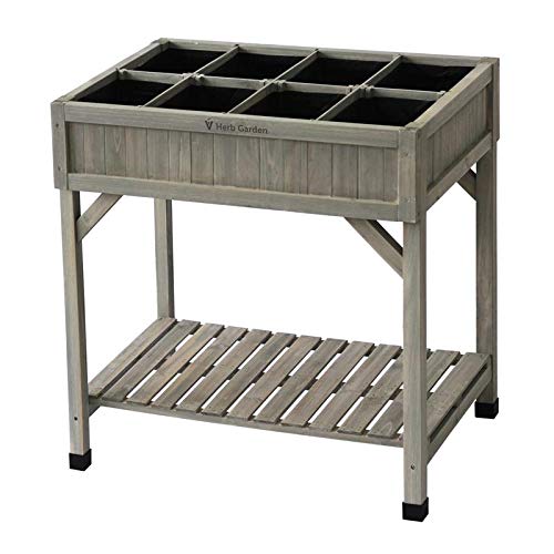 Preisvergleich Produktbild VegTrug Kräuterhochbeet 103x76x80 cm Greywash