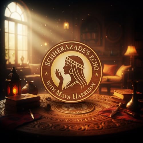 Maya in Scheherazade's Echo Podcast Por Maya Harrison arte de portada