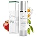 AppleBiotic Apple Cider Vinegar Face Cream – Rejuvenating Hydrating Redness Relief Facial Moisturizer Lotion – Natural Green Tea, Chamomile, Organic Raw ACV Anti-Aging Probiotic Skincare