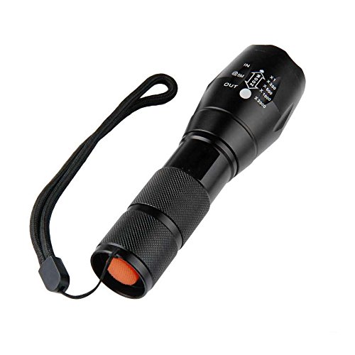 BlueFire 1200 Lumen CREE XML T6 Adjustable LED 5 Mode Aluminum Flashlight