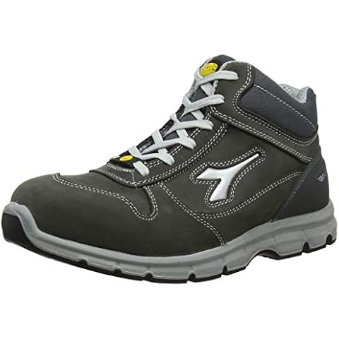 Utility Diadora Unisex Run Mid S3 SRC ESD Safety Shoe, Grey, 9 UK Cover
