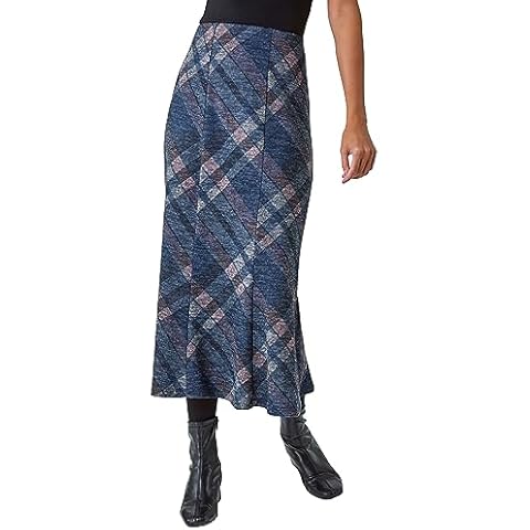 Roman Originals Midi Flared Skirt for Women Cover