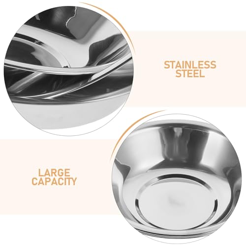 Set de 3 tazones de acero inoxidable para cocina 22cm miniatura 3