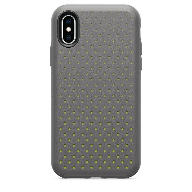 Étui iPhone XS OtterBox mousse cuir perforé antichoc