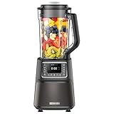 SENCOR 7878BK SBU 7877CH Automatischer Vakuum-Super-Mixer, 1500 Watt, Smoothie, 7 Programme, Champagne, Kunststoff, milliliters, White