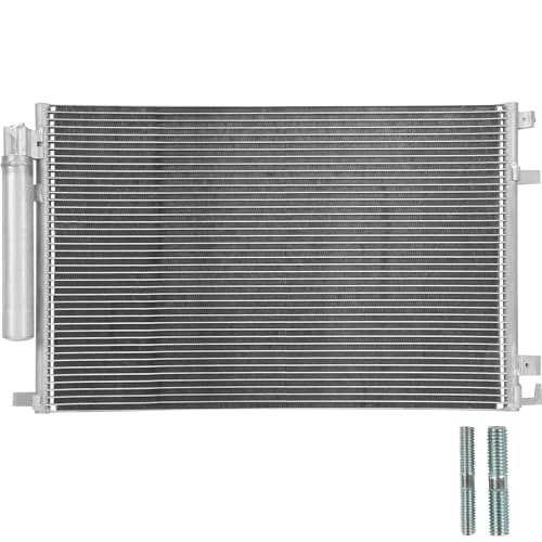 Image of Air Conditioning A /C Condenser Compatible with Ford Mustang # 4688, 7-4688, FR3Z19712B, FR3Z19712D, KR3Z19712A