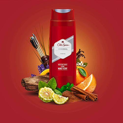 Old Spice Original Duschgel, für Männer, 6er Pack (6x400 ml) – Ansicht 3