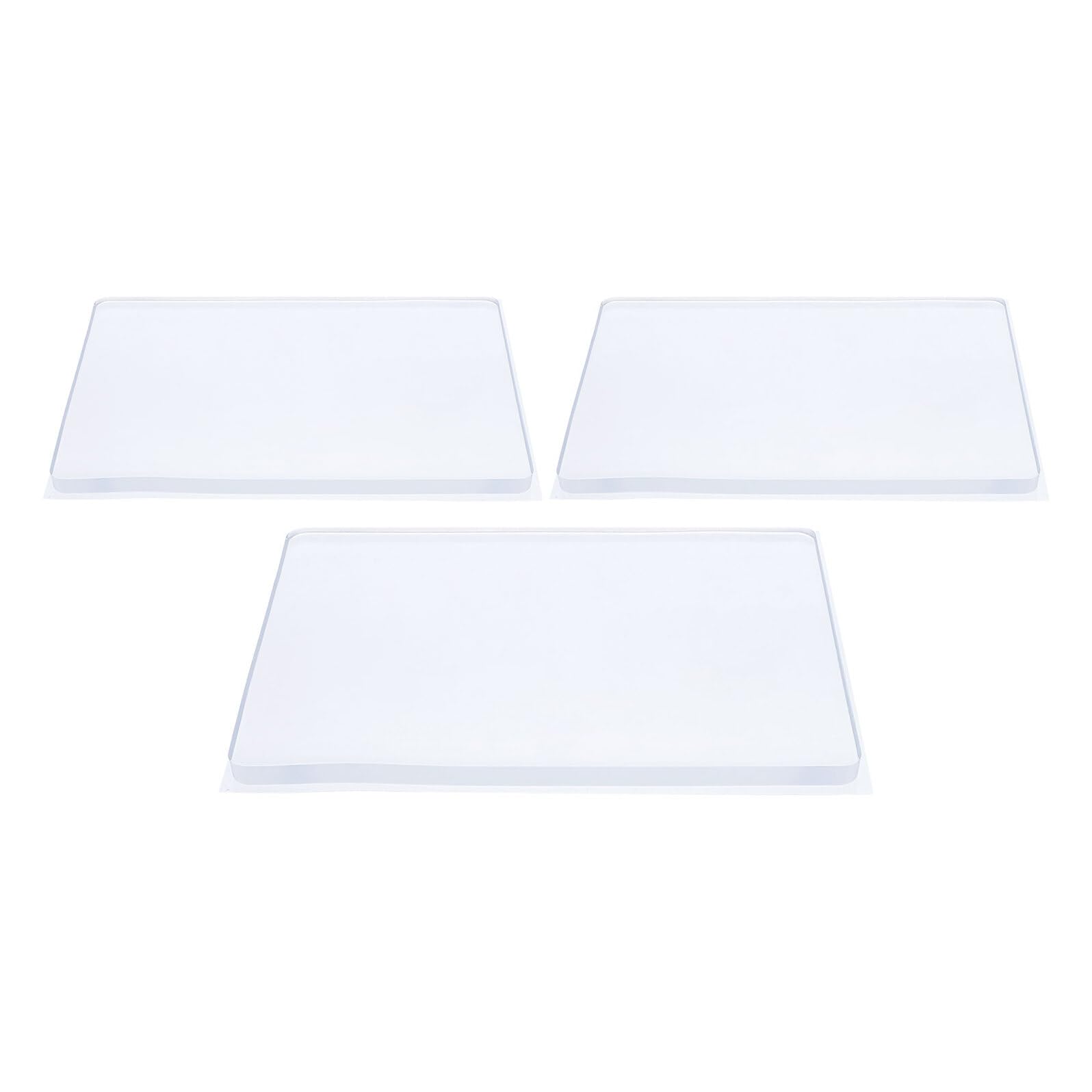 3stücke Gelplatte für Druck Wiederverwendbare Druckplatten Bastelprojekte und Künstlerbedarf Druckblock mit Gelkunstwerkzeugen für Junge Mädchen und Anfänger