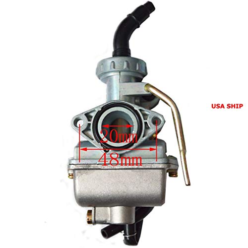 PZ20 Manual Choke Carburetor; compatible with TaoTao: BoulderB1; ATA 110 D/D1; ATA 125 D; TForce; ATA 125 F1; ATA 110 B3; ATA 110 B/B1 ; Cheetah; ATA 135 DU