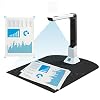 Boek & Document Camera, SEAAN- 8MP High Definition Portable Book Document Scanner, Capture MAX Size A4, Mulit-Language…