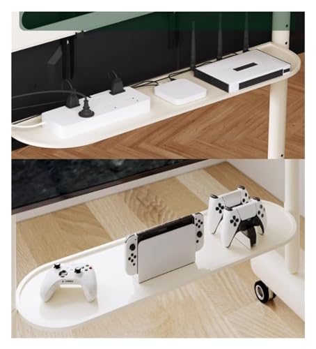Soporte móvil para TV ajustable en altura y con ruedas miniatura 5