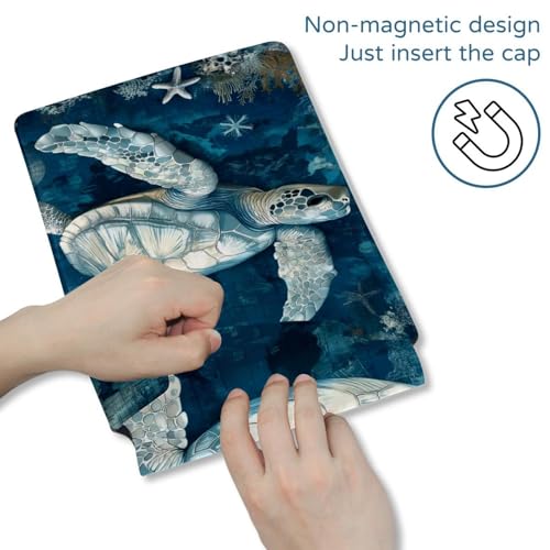 Housse ordinateur portable tortue 35,1x25,9cm pochette pc portable - 2