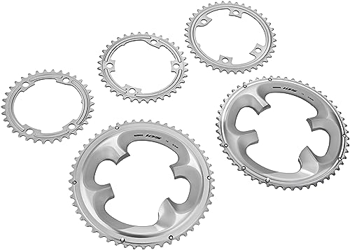 Shimano Spares FC-R7000 Chainring, 39T-MW for 53-39T, Silver