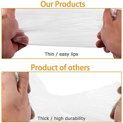 Cosowe Rain Ponchos Disposable For Adults Kids, 5 Pack Clear Raincoats With Hood Drawstring And Sleeves, Plastic Emergency Family Ponchos For Disney Travel Camping Hiking Outdoor #TOP4