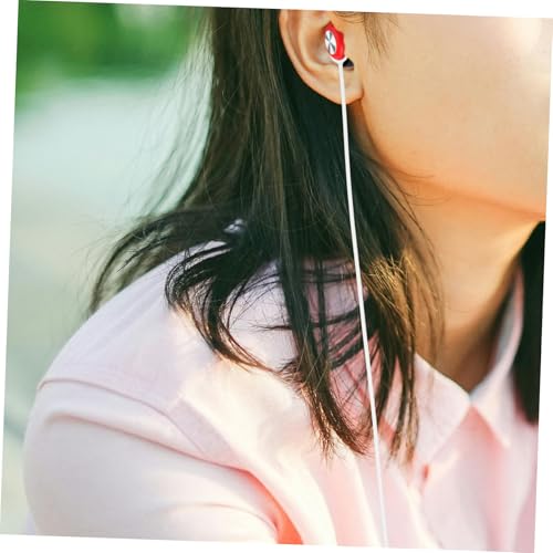 WOONEKY 2Pcs Silicona Cordón Anti-pérdida para Auriculares miniatura 5