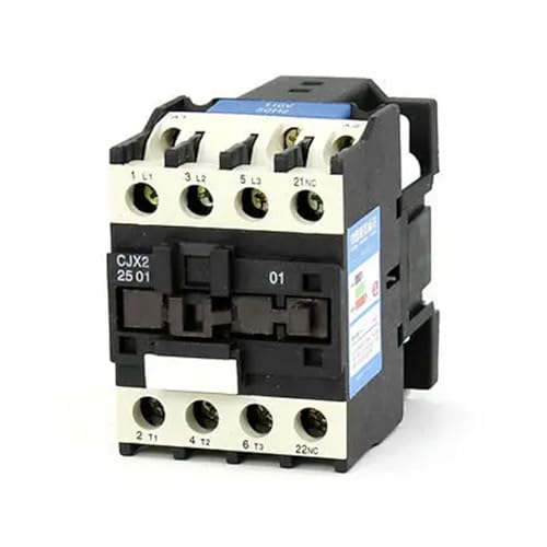 Contacteur AC CJX2-2501 résout les coupures de circuit 110V 25A 1NC