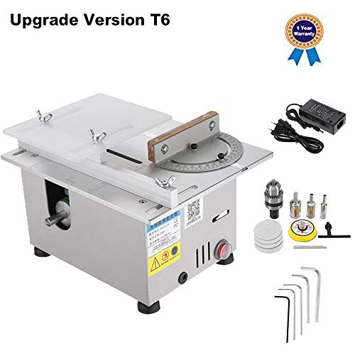 Upgrade Version Table Saw Mini Precision Table Saws DIY Wood Working Lathe Polisher